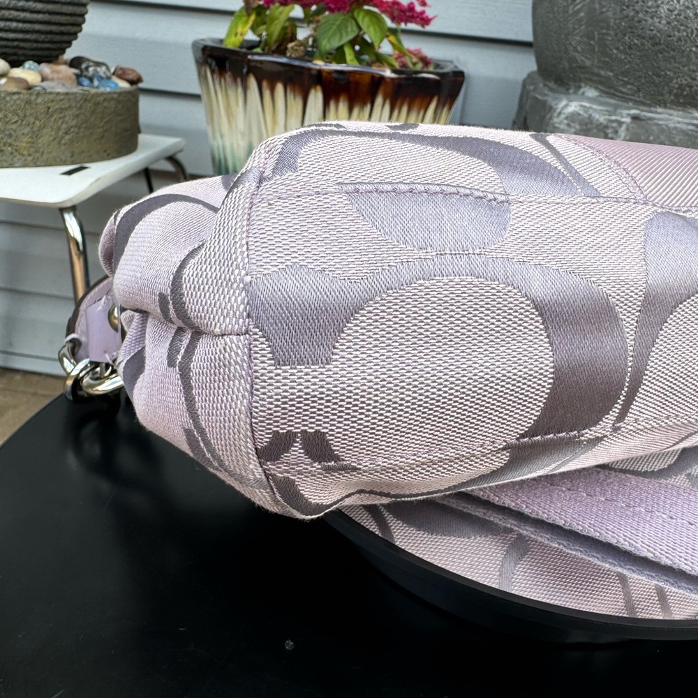 Coach Lavender Mini Shoulder Bag - Picture 8 of 11